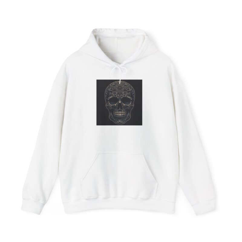 Large Skull - Unisex Heavy Blend™ Hooded Sweatshirt - Image 14