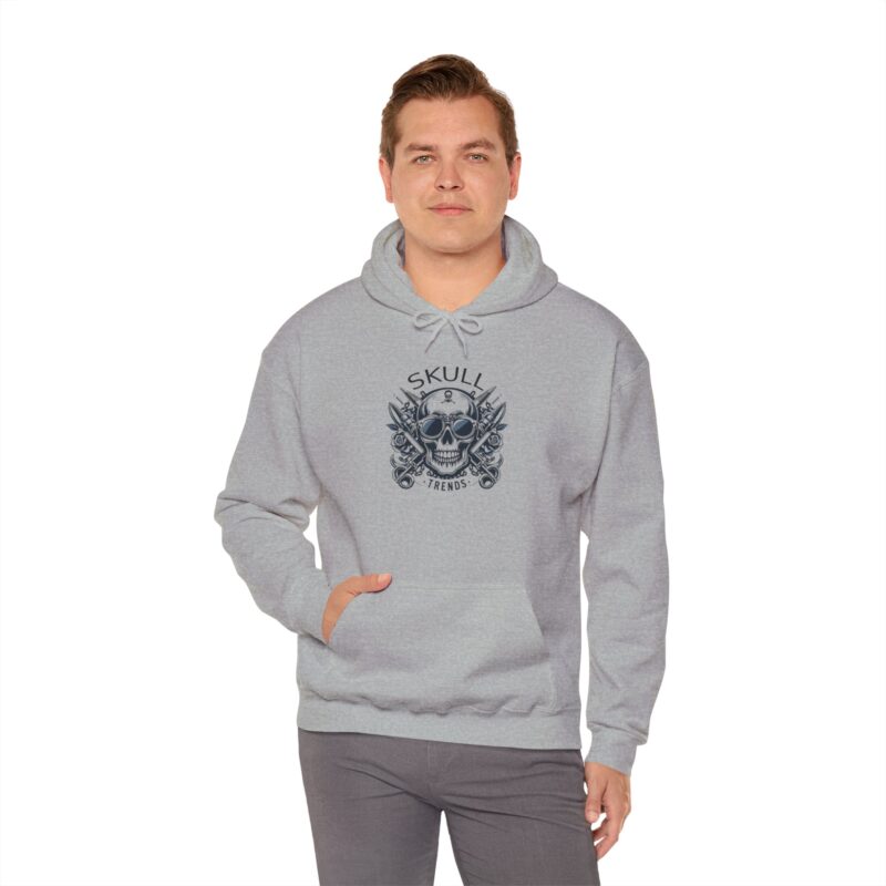 Skull Trends - Unisex Heavy Blend™ Hooded Sweatshirt - Image 61