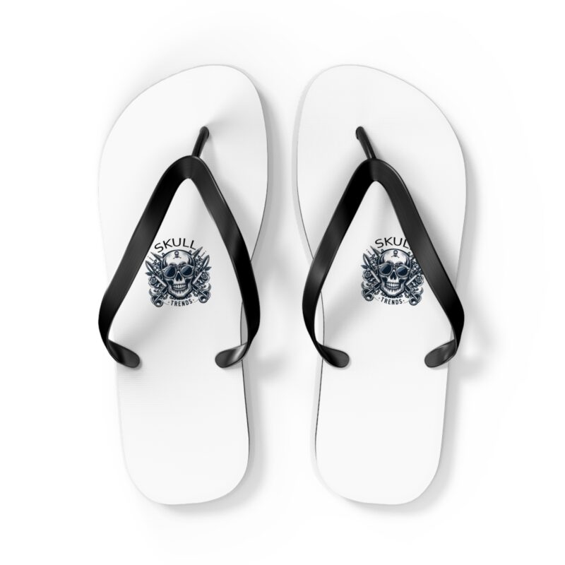 Skull Trends - Unisex Logo Flip Flops