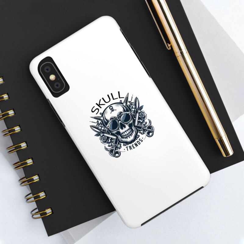 Skull Trends - White Phone Tough Phone Cases - Image 14