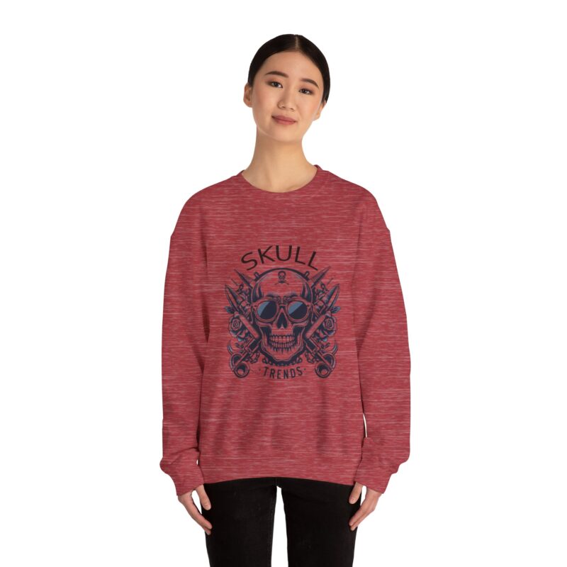 Skull Trends - Unisex Heavy Blend™ Crewneck Sweatshirt - Image 114