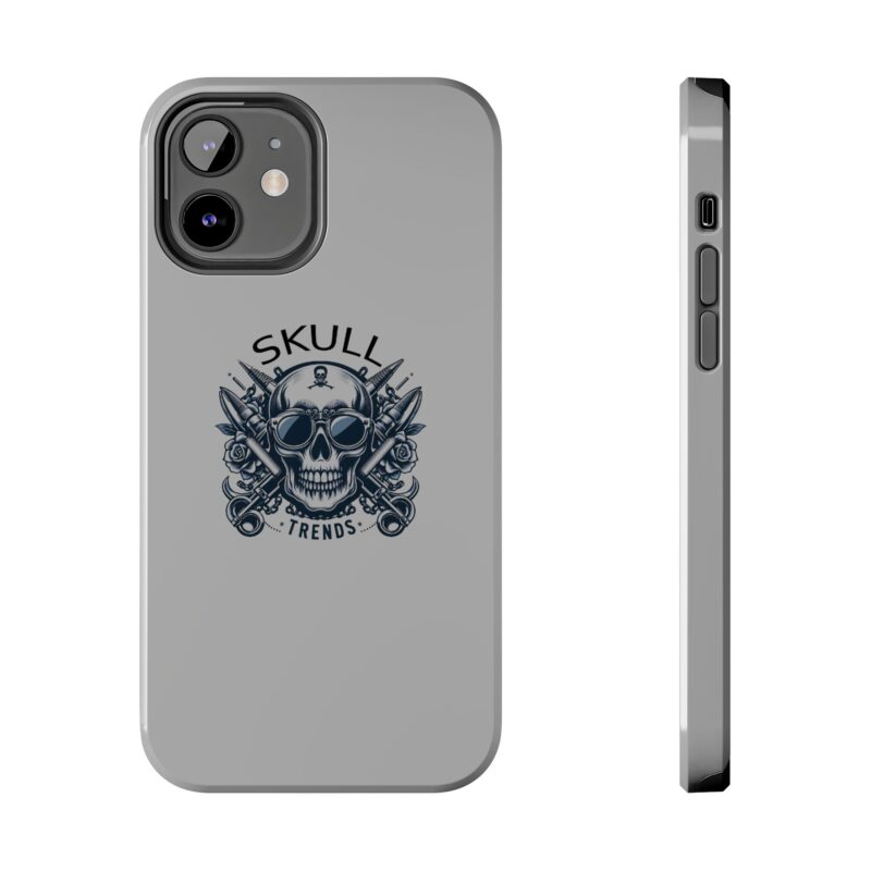 Skull Trends - Grey Phone Tough Phone Cases - Image 35