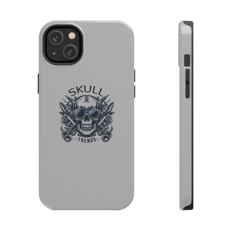 Skull Trends - Grey Phone Tough Phone Cases - Image 89