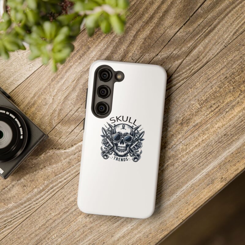 Skull Trends - White Phone Tough Phone Cases - Image 115