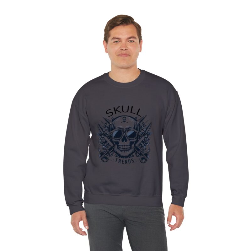 Skull Trends - Unisex Heavy Blend™ Crewneck Sweatshirt - Image 105