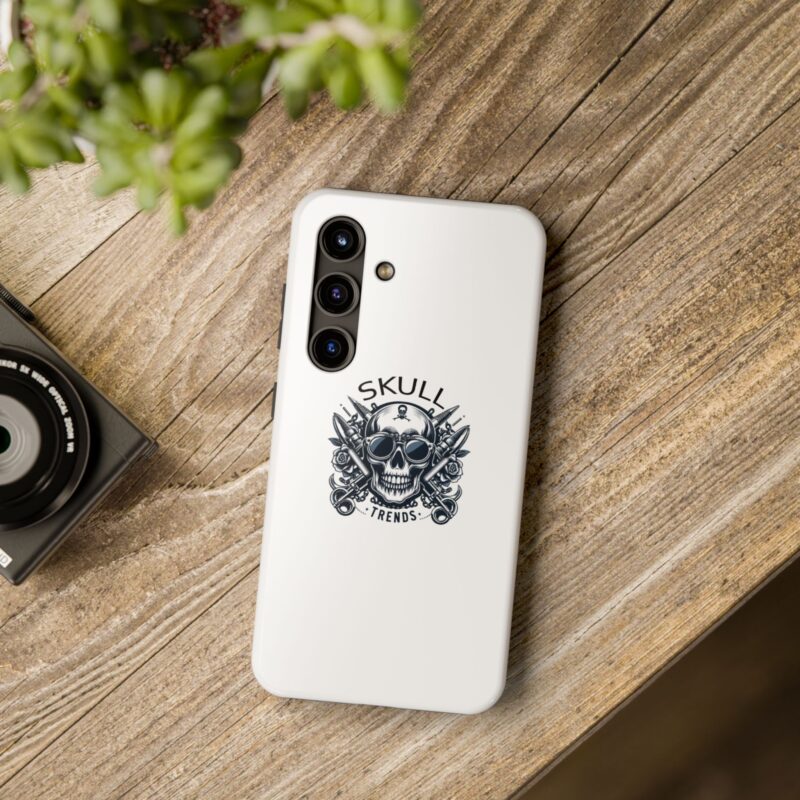 Skull Trends - White Phone Tough Phone Cases - Image 110