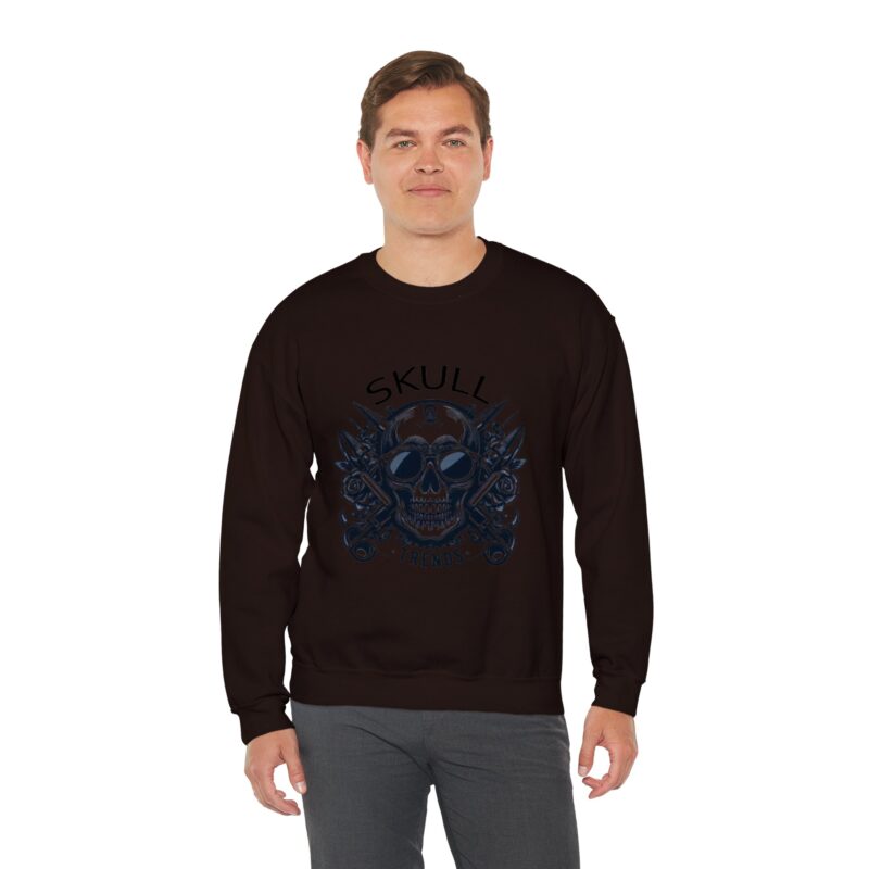 Skull Trends - Unisex Heavy Blend™ Crewneck Sweatshirt - Image 61