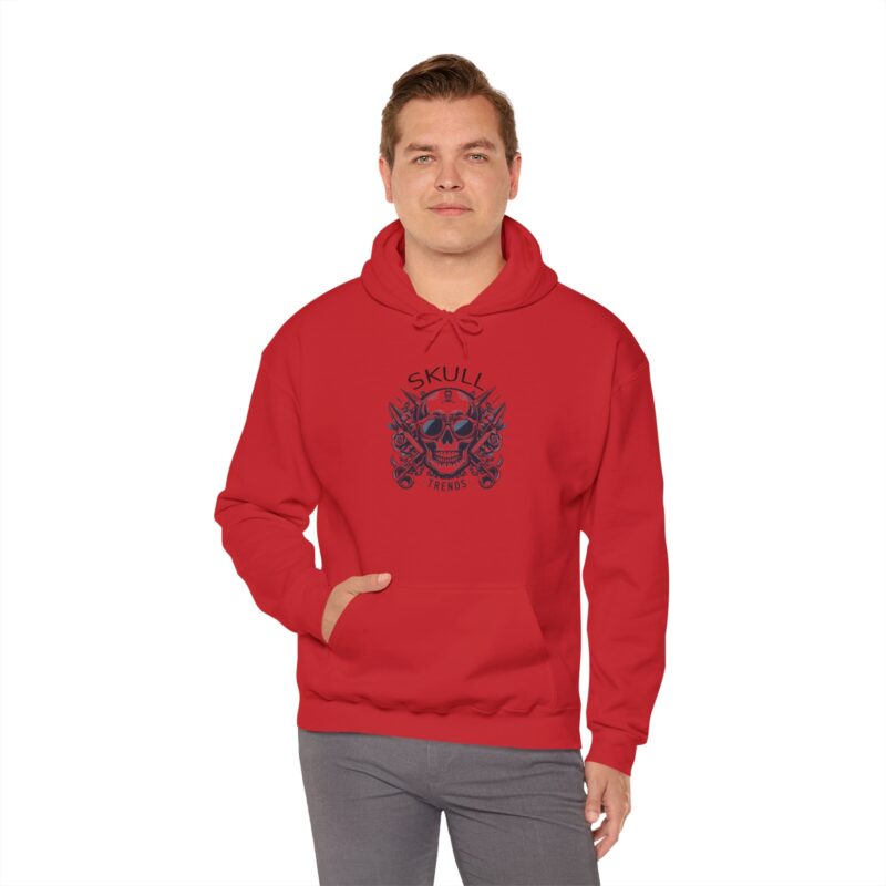 Skull Trends - Unisex Heavy Blend™ Hooded Sweatshirt - Image 139