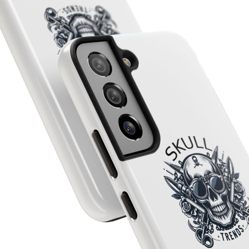 Skull Trends - White Phone Tough Phone Cases - Image 117