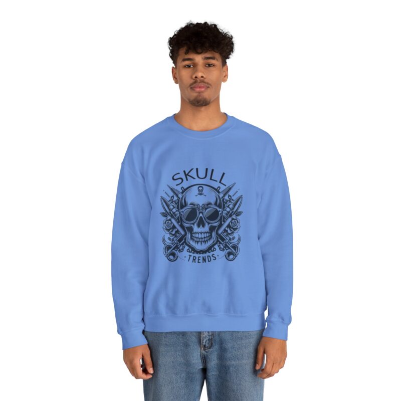 Skull Trends - Unisex Heavy Blend™ Crewneck Sweatshirt - Image 82