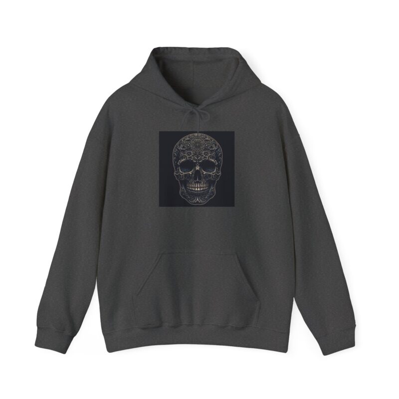 Large Skull - Unisex Heavy Blend™ Hooded Sweatshirt - Image 53