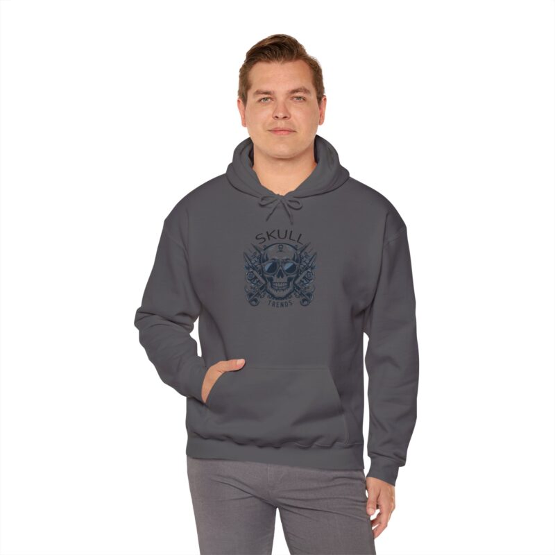 Skull Trends - Unisex Heavy Blend™ Hooded Sweatshirt - Image 113