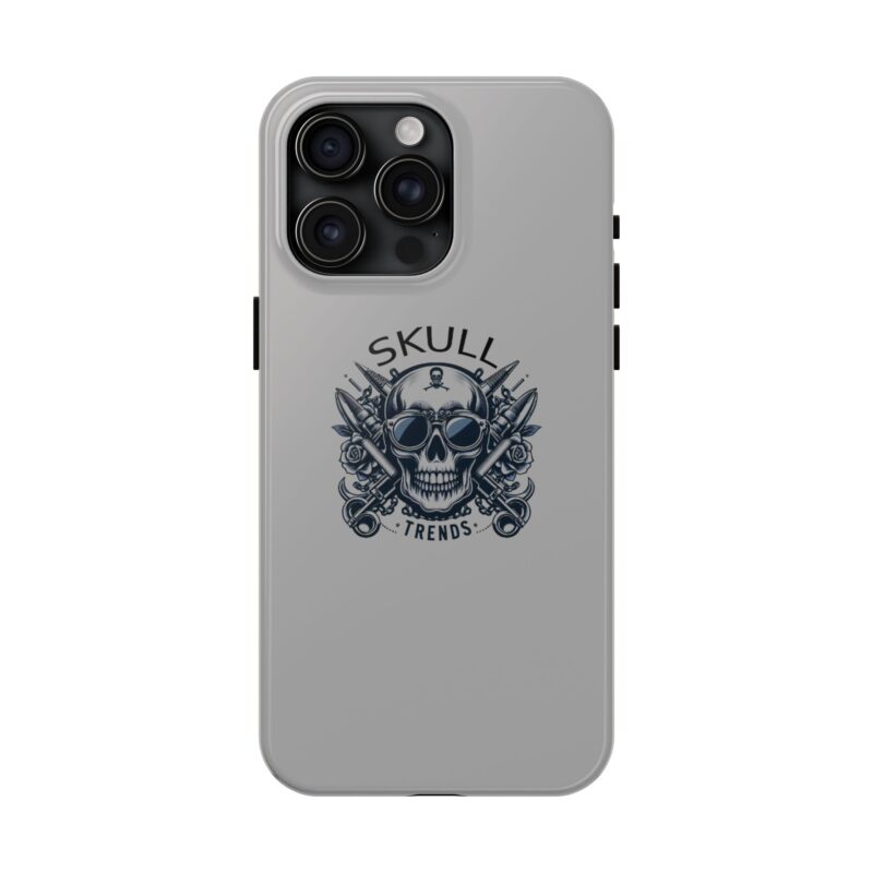 Skull Trends - Grey Phone Tough Phone Cases - Image 101