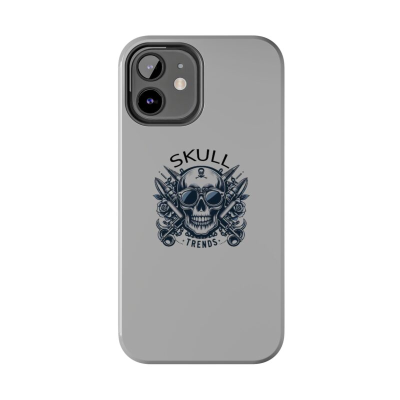 Skull Trends - Grey Phone Tough Phone Cases - Image 36