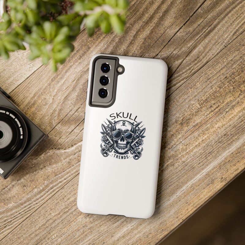 Skull Trends - White Phone Tough Phone Cases - Image 125