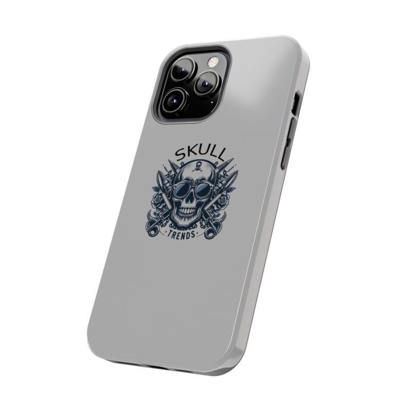 Skull Trends - Grey Phone Tough Phone Cases - Image 79