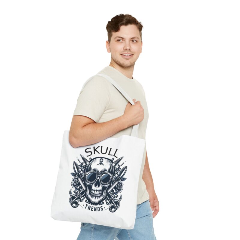 Skull Trends Logo - Tote Bag - Image 23