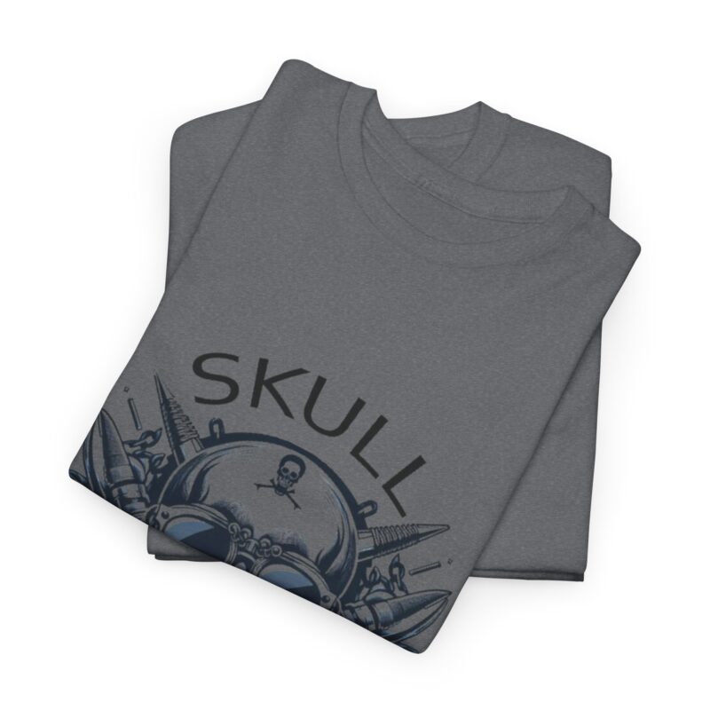 Skull Trends Logo Tshirt - Unisex Heavy Cotton Tee - Image 221