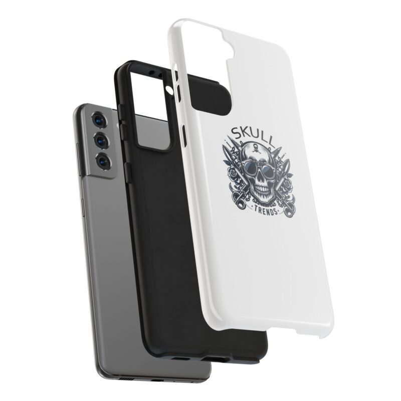 Skull Trends - White Phone Tough Phone Cases - Image 124