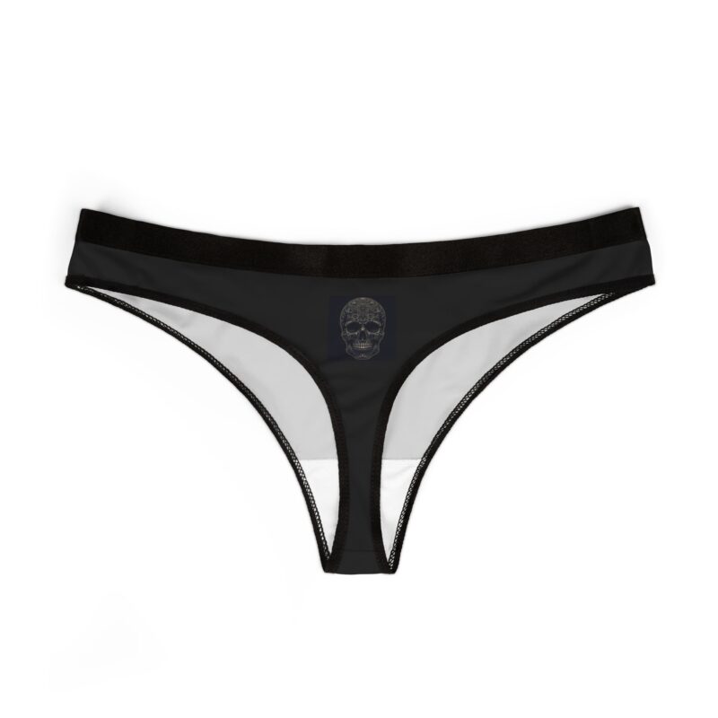 Skull Trends - Black Women's Thongs - Image 2