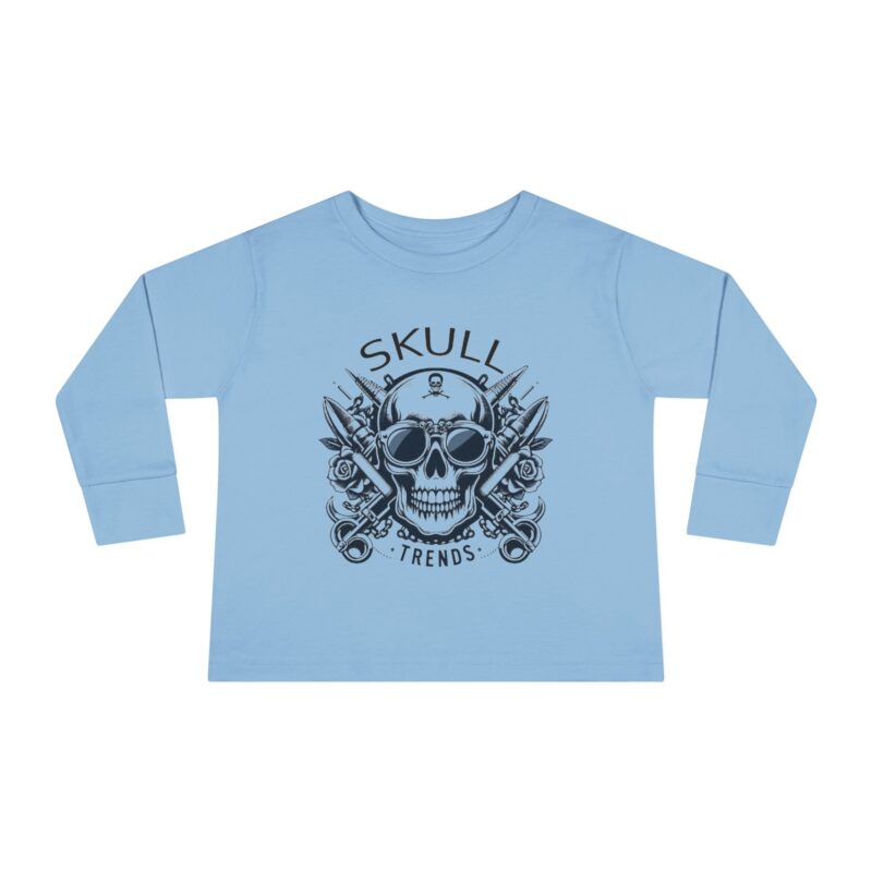 Skull Trends - Toddler Long Sleeve Tee - Image 10