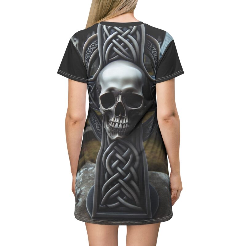 Skull Trends - Celtic Cross T-Shirt Dress - Image 4