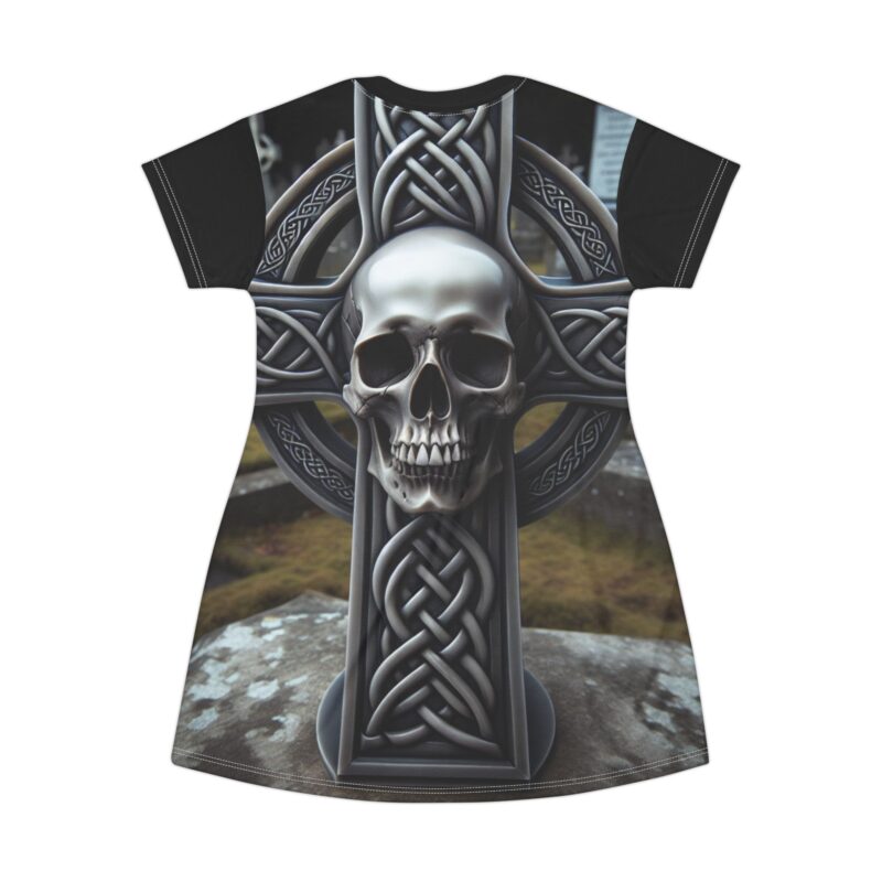 Skull Trends - Celtic Cross T-Shirt Dress - Image 2