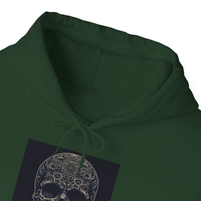 Large Skull - Unisex Heavy Blend™ Hooded Sweatshirt - Image 44