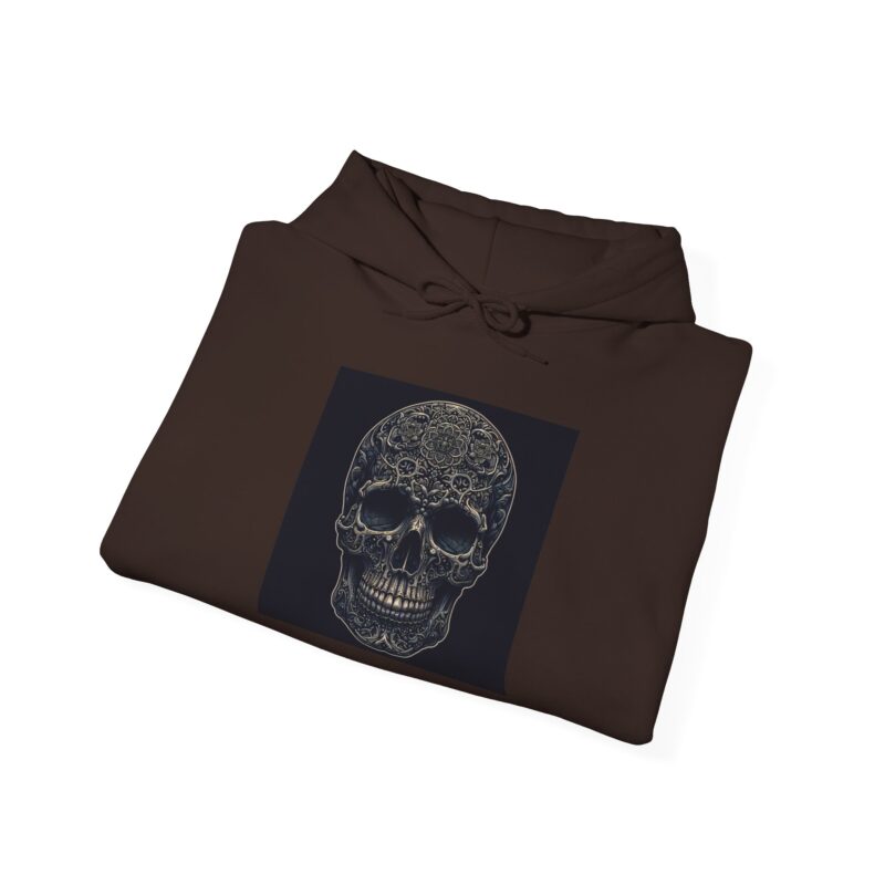 Large Skull - Unisex Heavy Blend™ Hooded Sweatshirt - Image 30