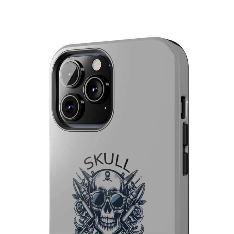 Skull Trends - Grey Phone Tough Phone Cases - Image 80