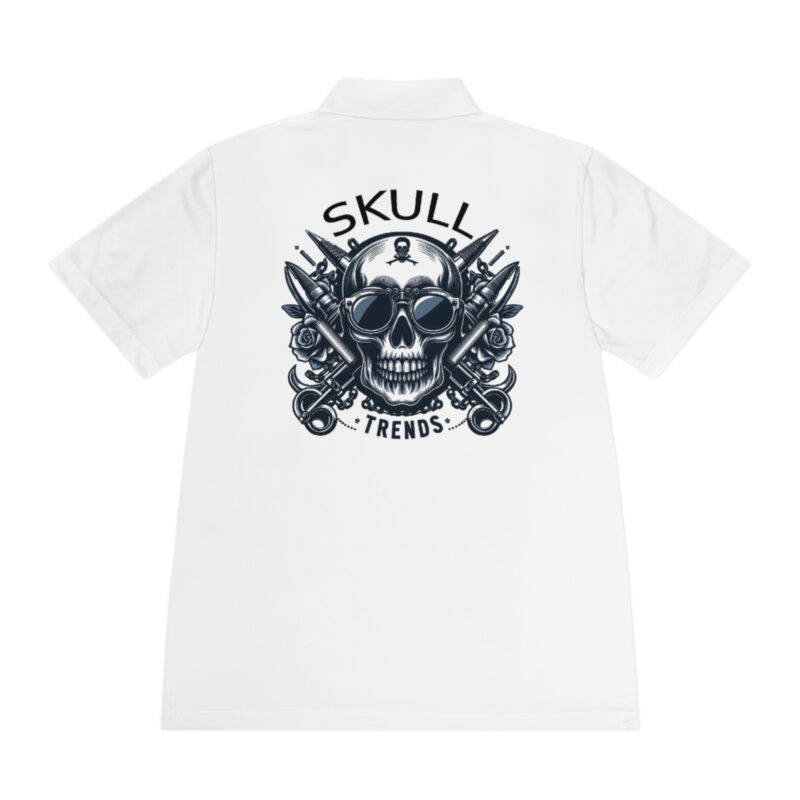 Skull Trends - Men's Sport Polo Shirt - Image 5