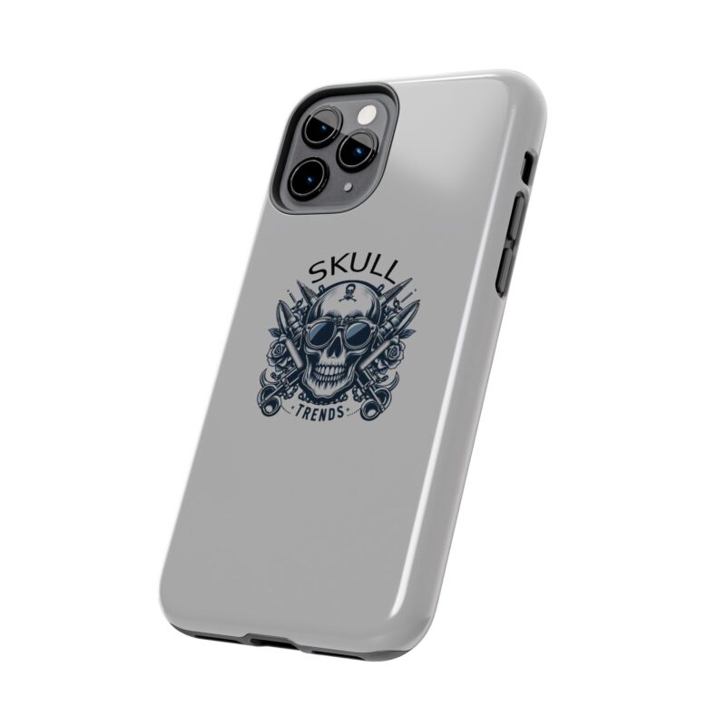 Skull Trends - Grey Phone Tough Phone Cases - Image 25