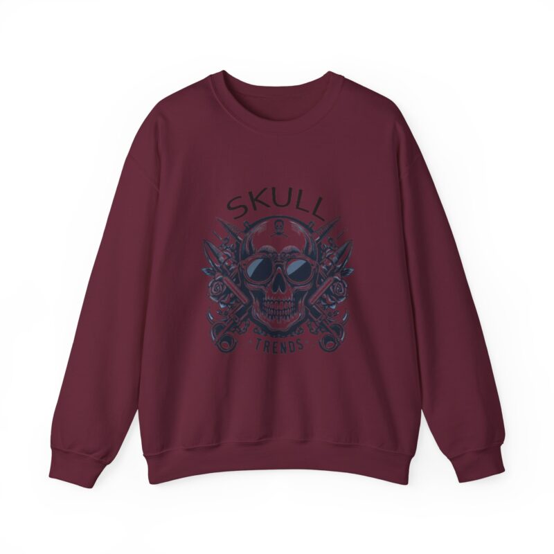 Skull Trends - Unisex Heavy Blend™ Crewneck Sweatshirt - Image 46