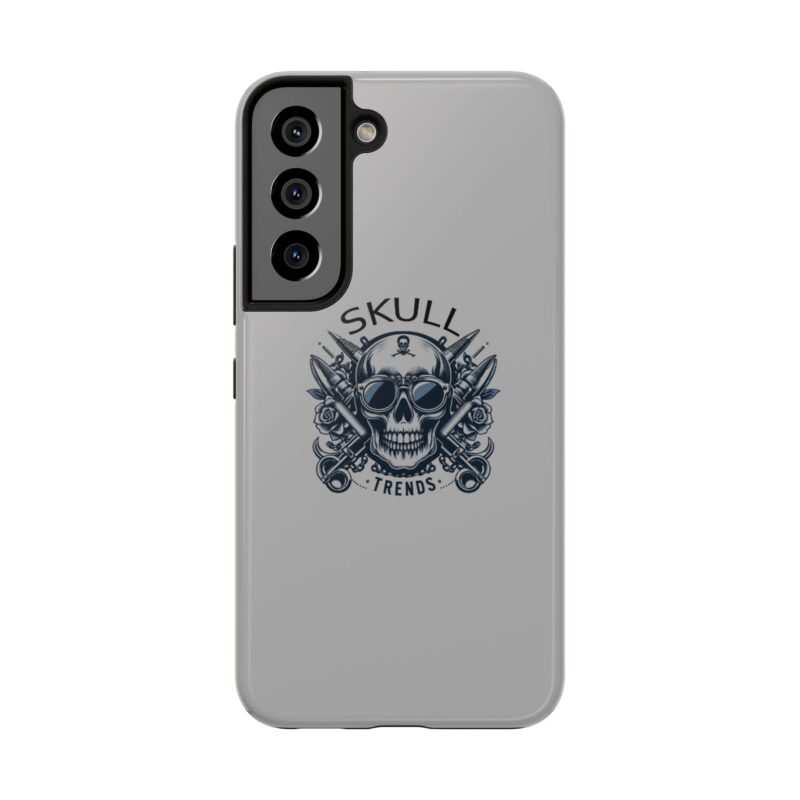 Skull Trends - Grey Phone Tough Phone Cases - Image 116