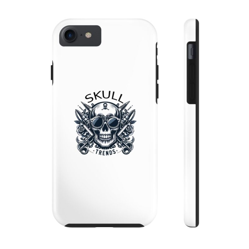 Skull Trends - White Phone Tough Phone Cases - Image 7