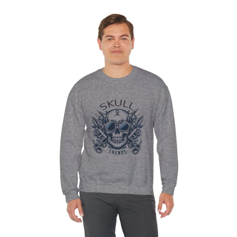 Skull Trends - Unisex Heavy Blend™ Crewneck Sweatshirt - Image 72