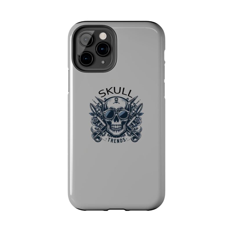 Skull Trends - Grey Phone Tough Phone Cases - Image 24