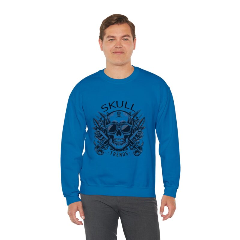 Skull Trends - Unisex Heavy Blend™ Crewneck Sweatshirt - Image 94