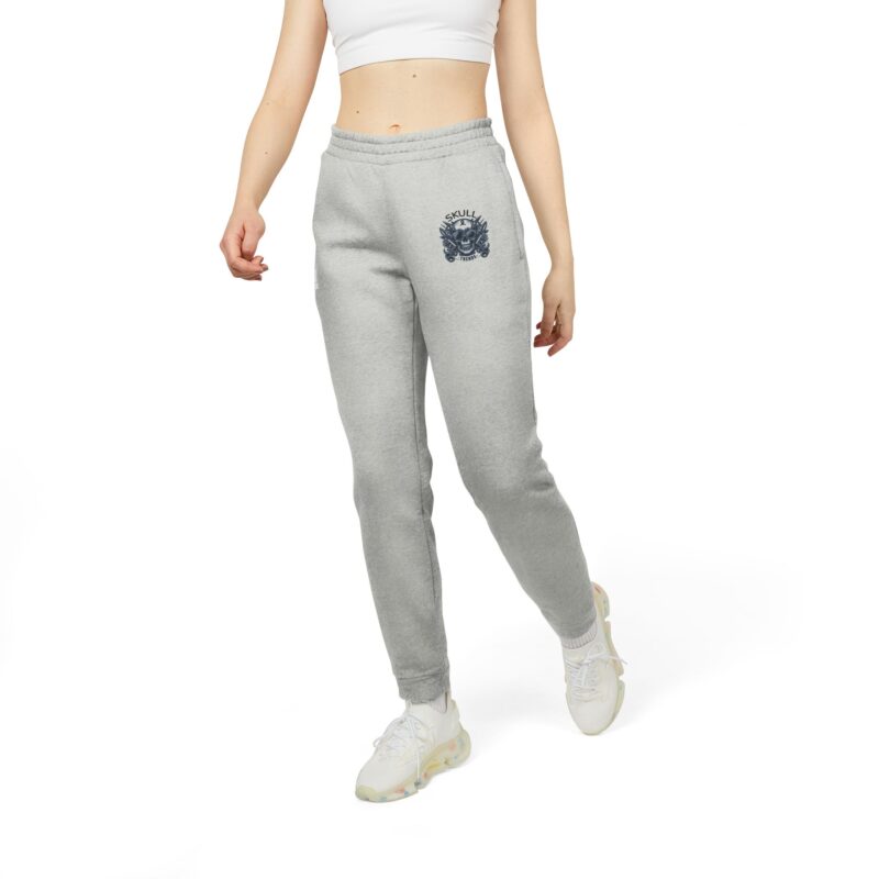 Skull Trends -  Adidas Unisex Fleece Joggers - Image 3