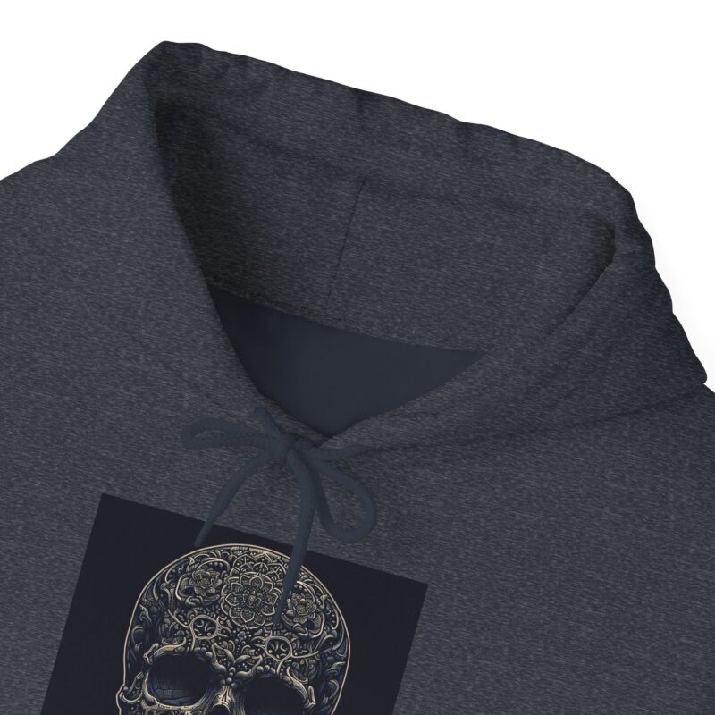 Large Skull - Unisex Heavy Blend™ Hooded Sweatshirt - Image 70