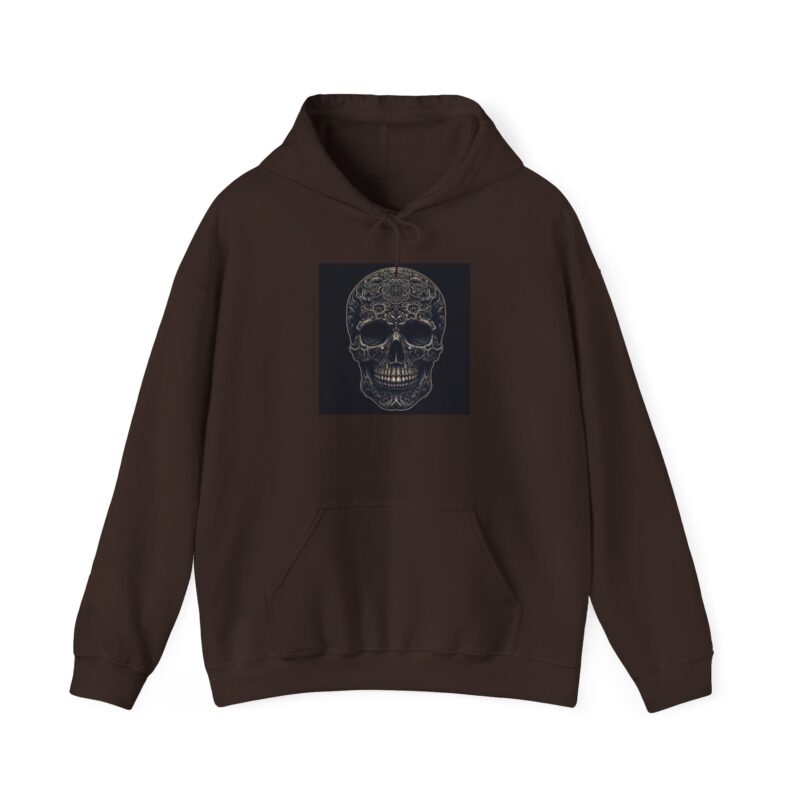 Large Skull - Unisex Heavy Blend™ Hooded Sweatshirt - Image 27