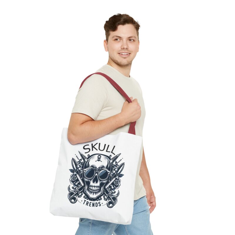 Skull Trends Logo - Tote Bag - Image 11