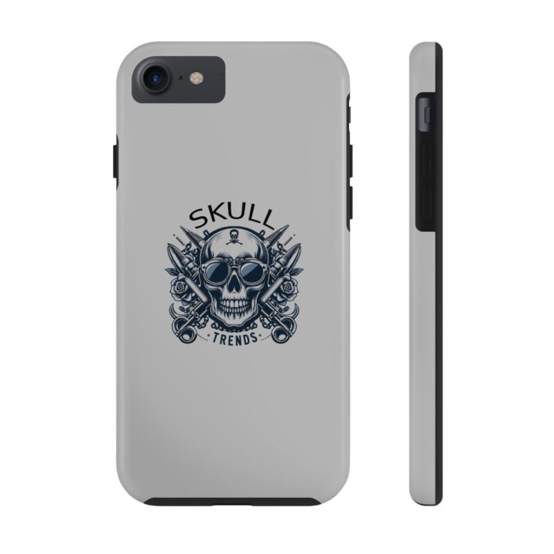 Skull Trends - Grey Phone Tough Phone Cases - Image 7