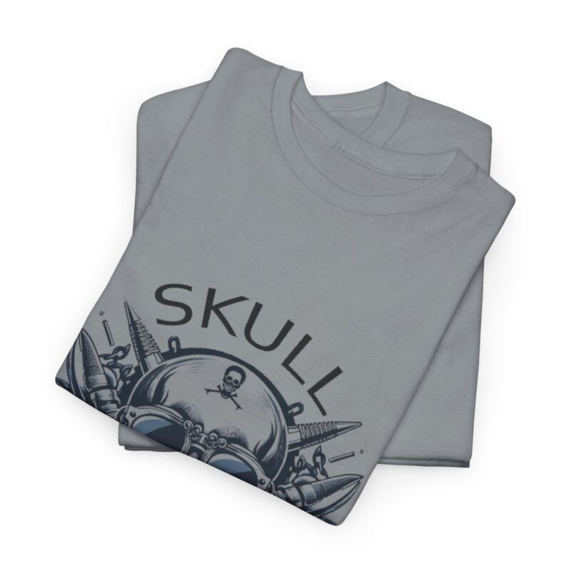 Skull Trends Logo Tshirt - Unisex Heavy Cotton Tee - Image 194