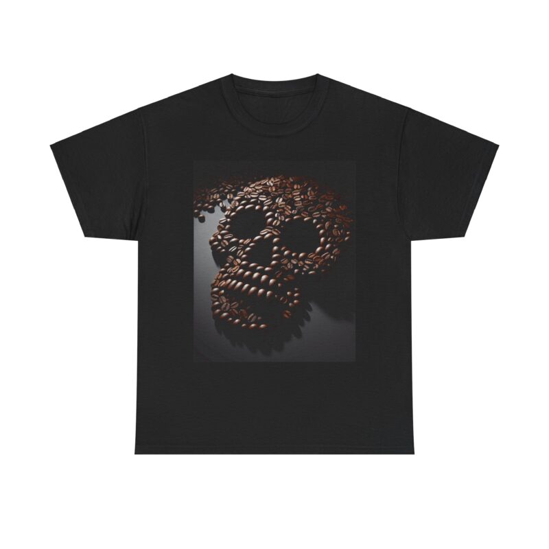 Coffee Skull - Unisex Heavy Cotton Tee