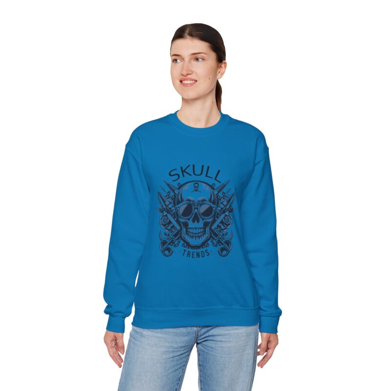 Skull Trends - Unisex Heavy Blend™ Crewneck Sweatshirt - Image 96