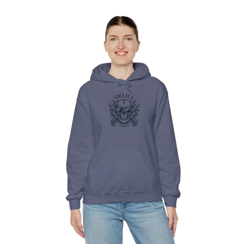 Skull Trends - Unisex Heavy Blend™ Hooded Sweatshirt - Image 125