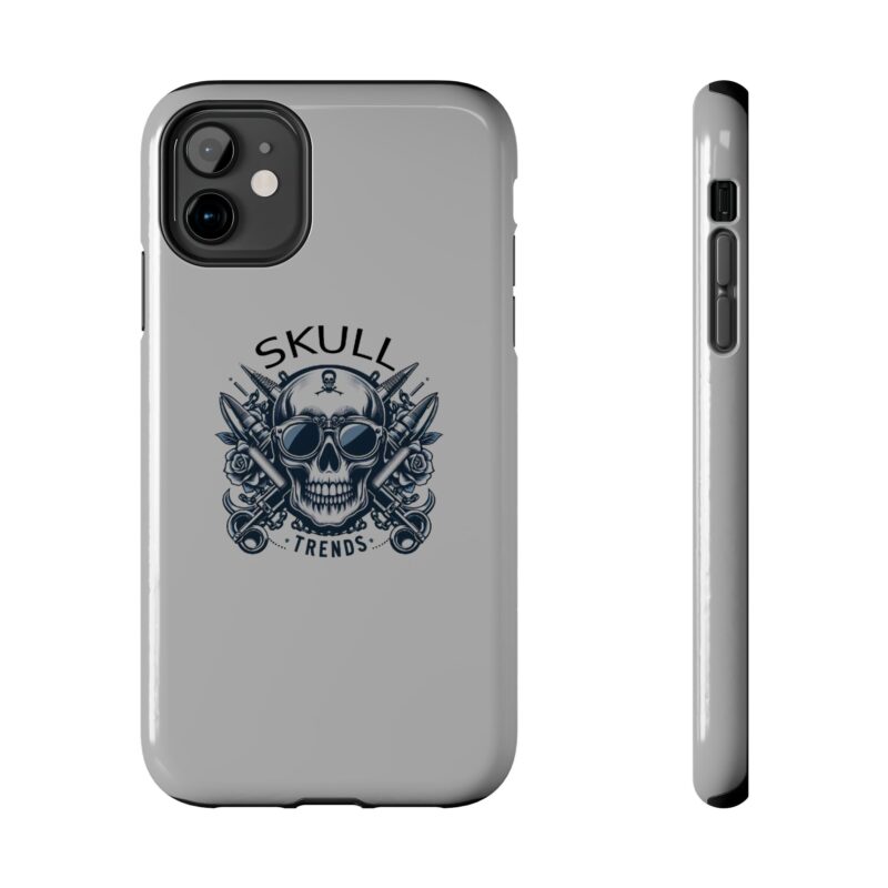 Skull Trends - Grey Phone Tough Phone Cases - Image 17