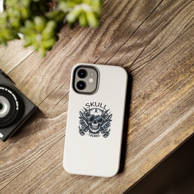 Skull Trends - White Phone Tough Phone Cases - Image 46