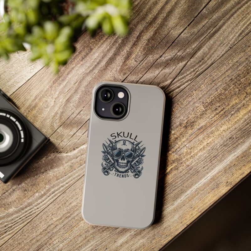 Skull Trends - Grey Phone Tough Phone Cases - Image 70